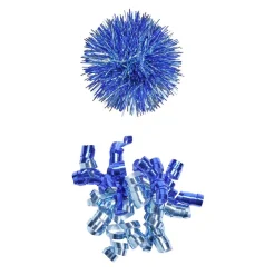 Noeud cadeau avec pompons et frisettes H15cm (5 modèles) < Gifi Hot