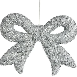 Noeud de Noël pailleté à suspendre L25cm (3 modèles) < Gifi Sale
