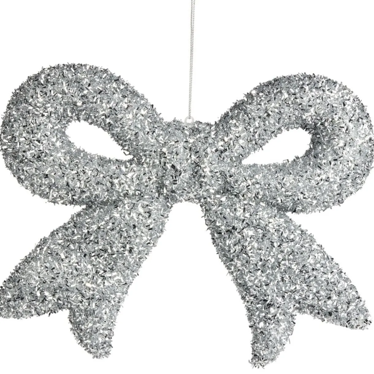 Noeud de Noël pailleté à suspendre L25cm (3 modèles) < Gifi Sale