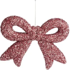 Noeud de Noël pailleté à suspendre L25cm (3 modèles) < Gifi Sale