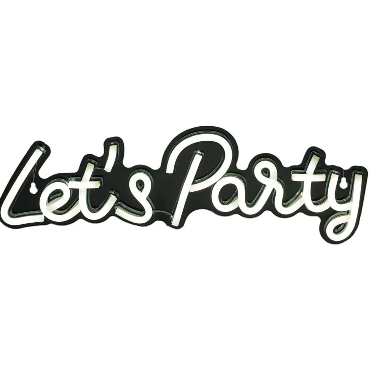 Néon LED inscription Let's Party blanc < Gifi Online