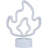Néon LED à poser forme flamme 17x23,5cm < Gifi Clearance