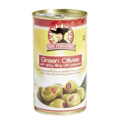 Olives vertes au piment 350gr