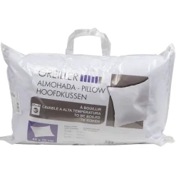 Oreiller à bouillir rectangulaire blanc 45x70 cm