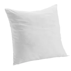 Oreiller carré blanc 60x60xÉp15cm < Gifi Outlet