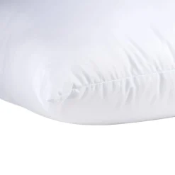 Oreiller carré moelleux polyester blanc Acar'Protect 60x60cm < Gifi Outlet