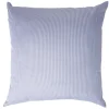 Oreiller carré traditionnel Le Bélier du Nord coton rayures bleu et blanc 60x60cm < Gifi Best