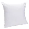 Oreiller confort ferme 60x60cm polyester blanc