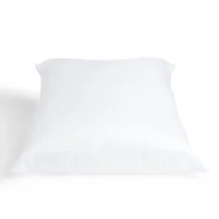 Oreiller confort moelleux 60x60cm polyester blanc