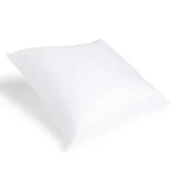 Oreiller confort moelleux 60x60cm polyester blanc