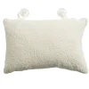 Oreiller de bain textile avec ventouses 33x24x10cm