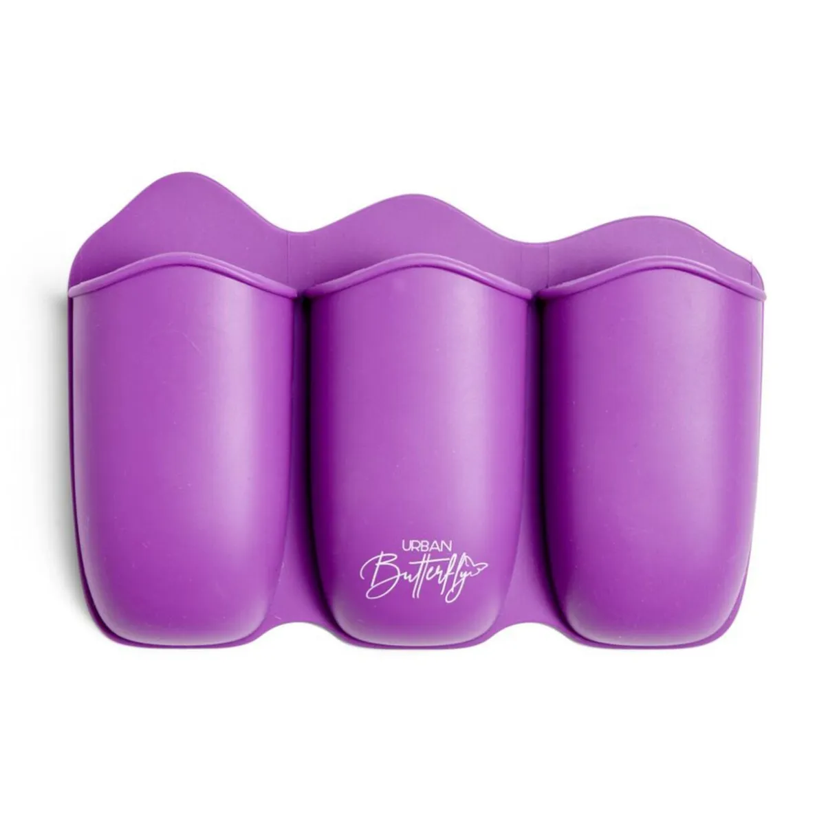 Organisateur 3 compartiments silicone violet < Gifi Discount