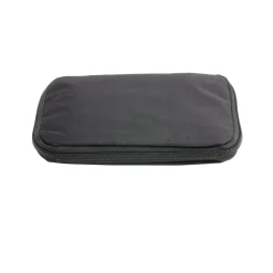 Organisateur de câble pochette zippée noire 19x14cm