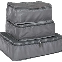Organisateur de valise x6 polyester gris