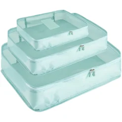 Organisateur de voyage x6 polyester bleu