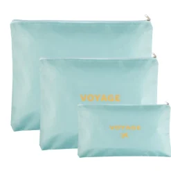 Organisateur de voyage x6 polyester bleu