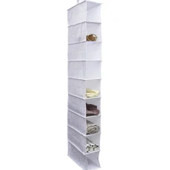 Organisateur de vêtements Blanc - 9 niveaux - 32x15xH128 cm < Gifi Online