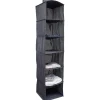 Organisateur de vêtements Gris - 6 niveaux - 30x30xH128 cm