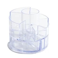 Organisateur maquillage rond 10 compartiments Ø15xH14cm < Gifi Sale