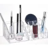 Organisateur transparent pour cosmétiques et pinceaux de maquillage