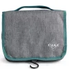 Organiseur camping tissu gris et bleu 15L