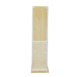Organiseur de bureau pour documents bambou et métal 26,5x9xH33cm < Gifi