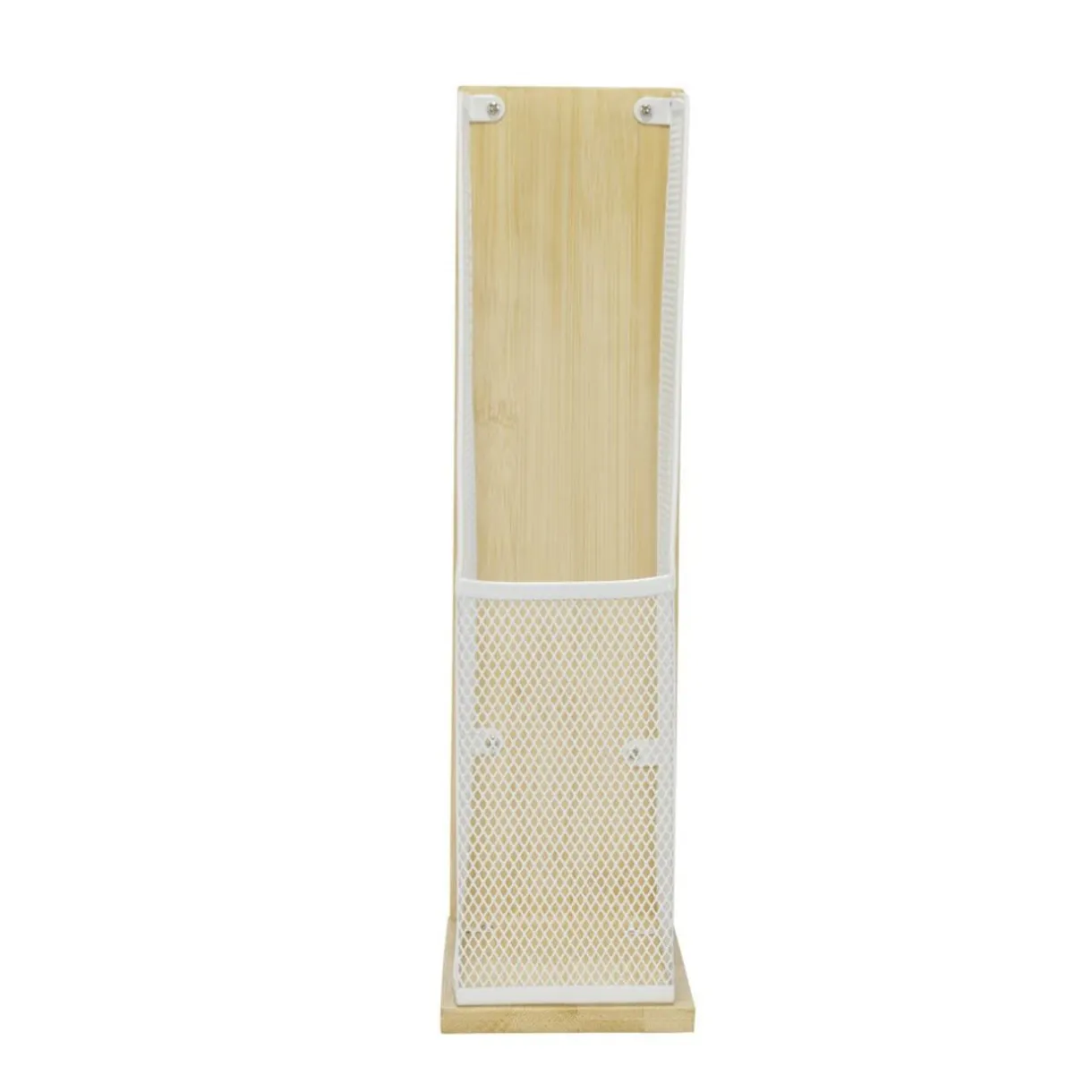 Organiseur de bureau pour documents bambou et métal 26,5x9xH33cm < Gifi