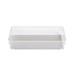 Organiseur de tiroir plastique transparent 25x16,3xH.4,8cm < Gifi Best
