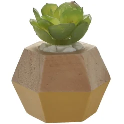 Origami Déco plante bois