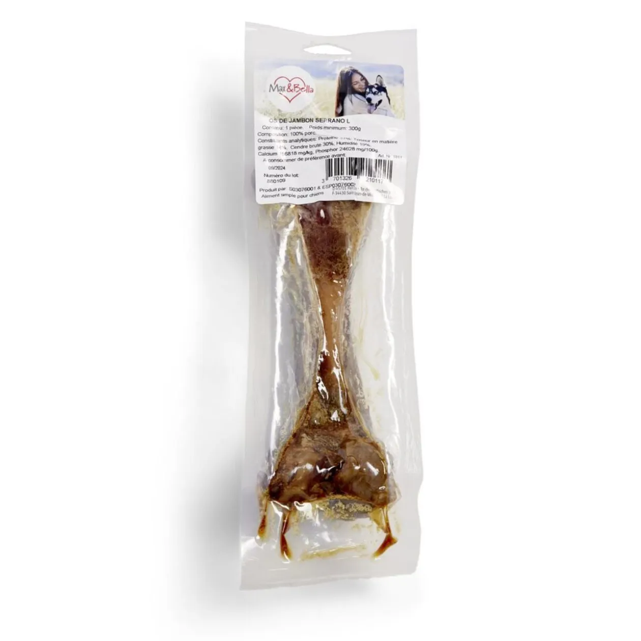 Os de jambon de Parme 410g Max&Bella