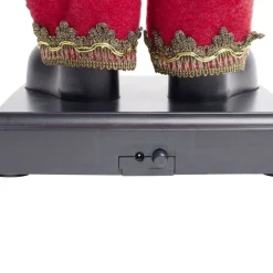 Ours Casse-Noisette Noël LED scène neige animé et musical 27x17xH70cm < Gifi Hot