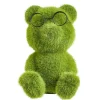 Ours en gazon synthétique vert 14x14xH20cm < Gifi Online