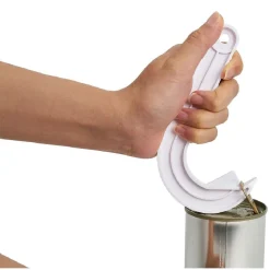 Ouvre-boîte à anneau ergonomique L15cm blanc