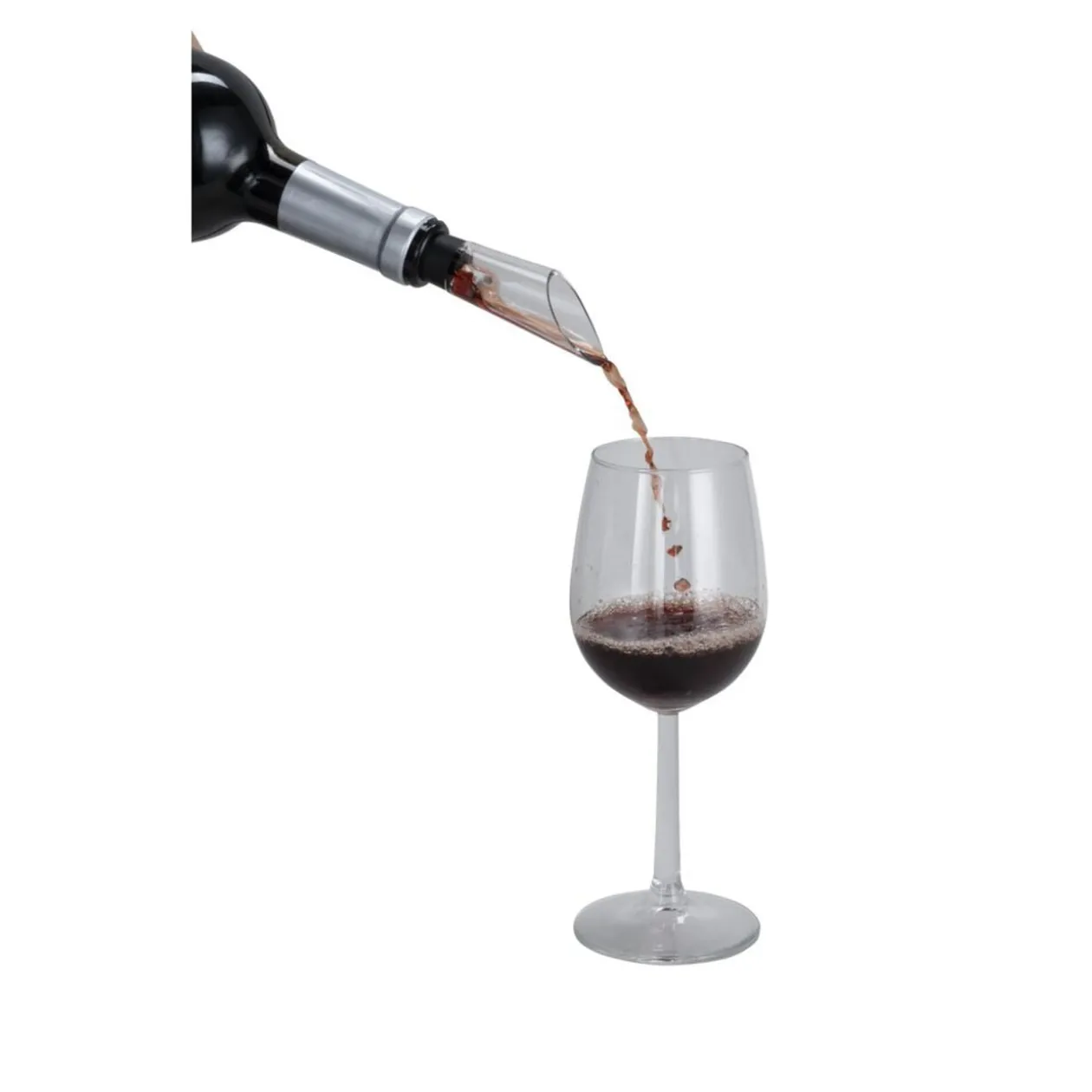 Ouvre bouteille électrique avec accessoires et support 14x7xH26cm