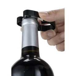 Ouvre bouteille électrique avec accessoires et support 14x7xH26cm
