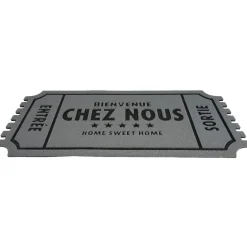 Paillasson antidérapant design Bienvenue Chez Nous < Gifi Outlet