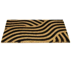 Paillasson coco rectangulaire vague 40x60cm < Gifi Online