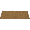 Paillasson coco rectangulaire marron 75x45cm