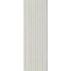 Paille en carton blanc x20