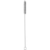 Paille en verre x4 réutilisable décor noeud rose avec brosse goupillon L20cm < Gifi