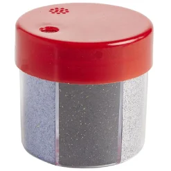 Paillette dans boîte carrousel 6 couleurs Ø6xH6,5cm