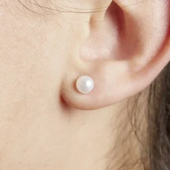 Paire de boucles d'oreilles femme puces x3 en métal Ø1cm (3 modèles)