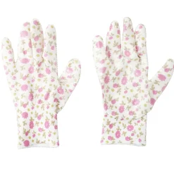 Paire de gants jardin motif floral 13x24cm (3 modèles) < Gifi Outlet
