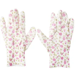Paire de gants jardin motif floral 13x24cm (3 modèles) < Gifi Outlet