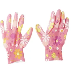 Paire de gants jardin motif floral 13x24cm (3 modèles) < Gifi Outlet