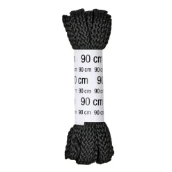 Paire de lacets noirs ou blancs L120cm (2 modèles)