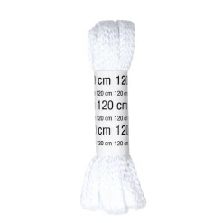 Paire de lacets noirs ou blancs L120cm (2 modèles)
