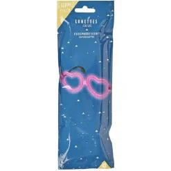 Paire de lunettes lumineuse en forme de coeur