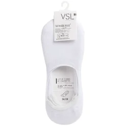 Paire de socquettes fibre de bambou et coton noir ou blanc x3