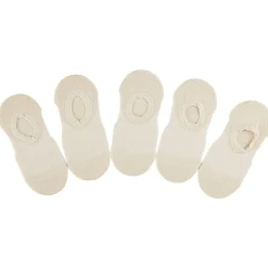 Paires de chaussettes invisible x5 femme beige < Gifi Clearance